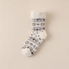 Vintage-style Children's Fall and Winter Odor-resistant, Sweat-absorbing, Warm and Insulated Fleece Fel Island Women's Long Stockings