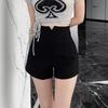 2025 Women's Korean A-line High Waist Wide Leg Summer Suit Shorts - Slimming, Fashionable, Casual Hot Pants