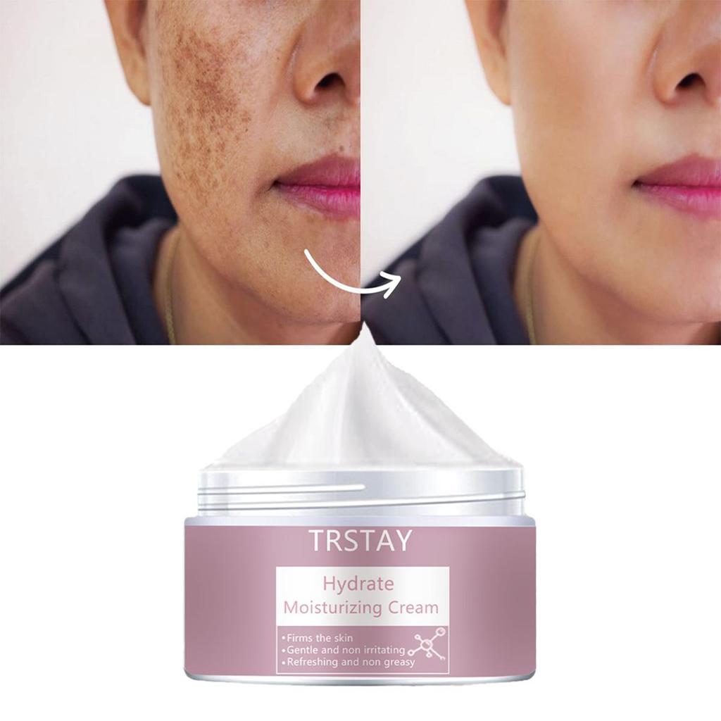 Brightening Cream Cleanses the Face, Moisturizes the Face, Balances Skin Tone, and Shrinks Pores