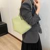 Premium Underarm Tote Bag Women's Korean Version Trendy Fashion Shoulder Bag 2025 Summer New Woven Underarm Women's Bag