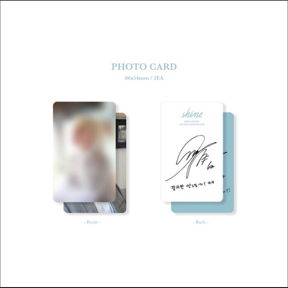 KIM SEONG KYU (UNENDLICH) - 1. Solo-Konzert Live Shine [2CD]