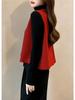 2026 Chinese Style Women's Frog Button Vest - High Collar Plain Shirt