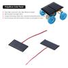 2 Pcs with Wires Solar Panel Module 0.3W 5V 60MA Solar Panels Cells  Low Power Electrical Appliances