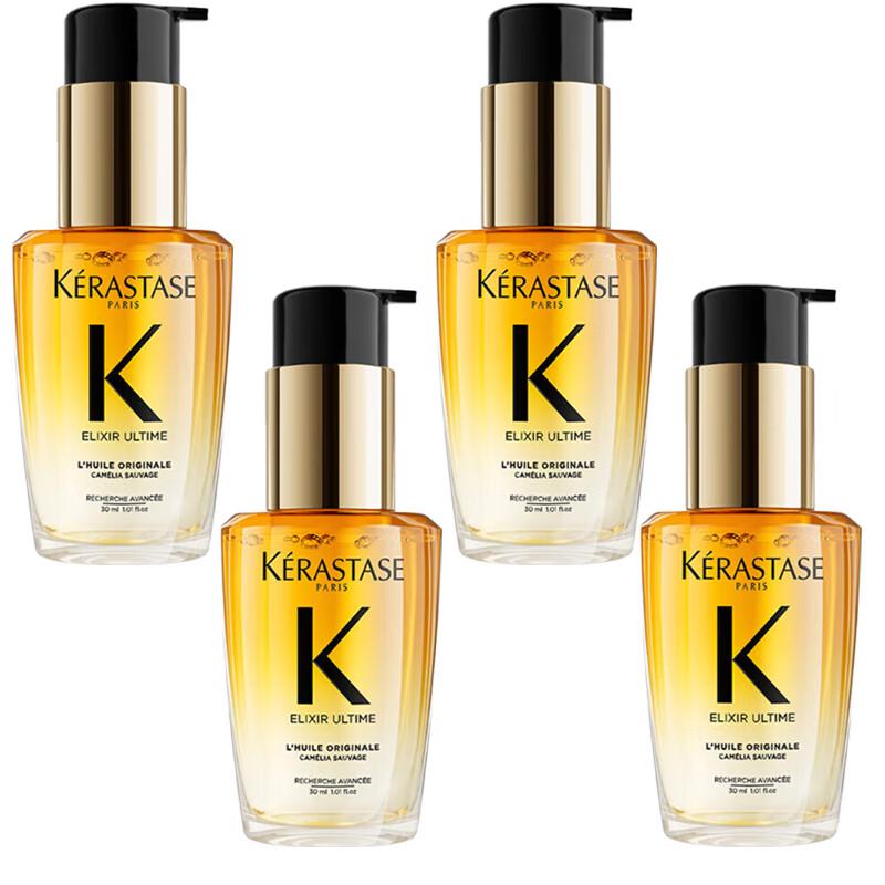 

Kérastase Elixir Ultime L Huile Originale Hair Oil 4-Pack