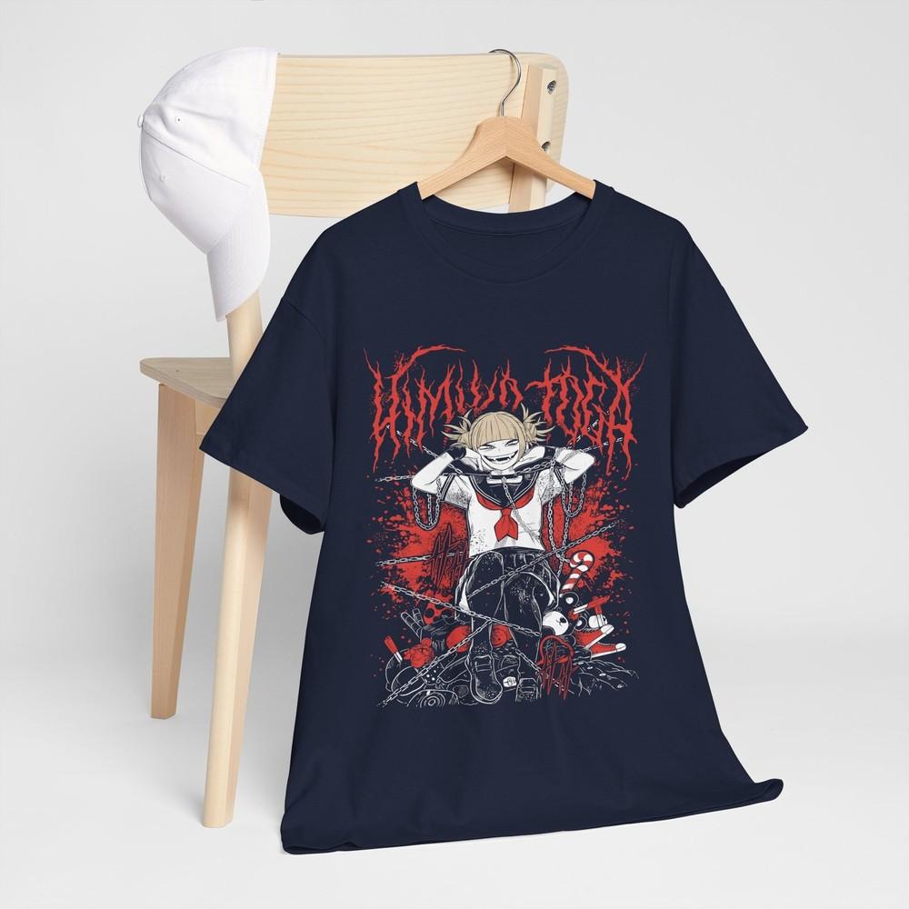 Chainsaw Unisex Tshirt Nayuta Denji Makima Denji Anime Unisexga Black Shirt All Size M
