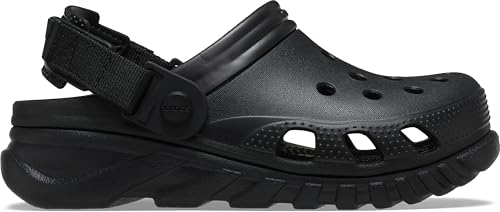 Crocs Duet Max Clog Sandals, Black, 25cm
