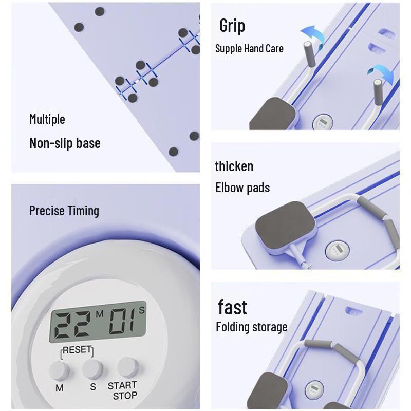 WEZHO Multifunctional Foldable Fitness Ab Board