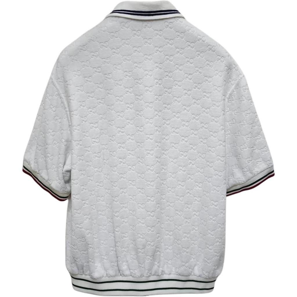 GUCCI Shirts Men's White Lapel Moderate Other 752266-XJFTA-9692