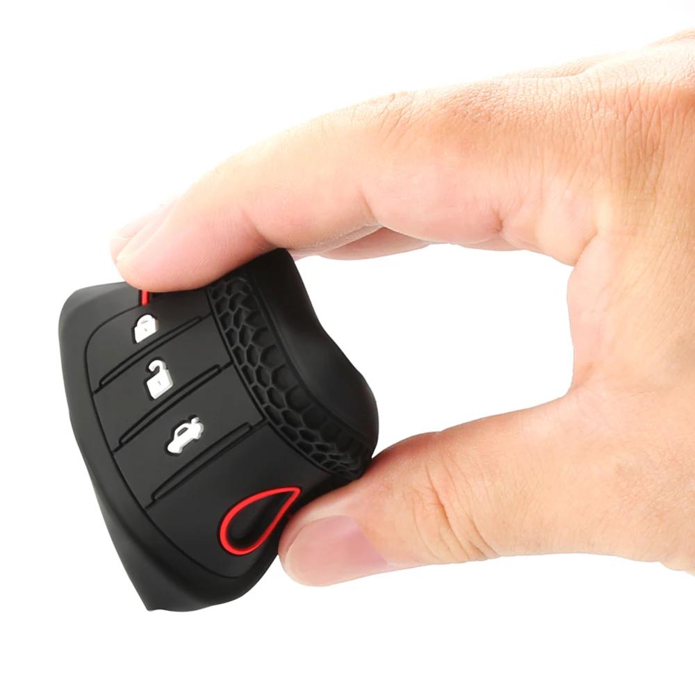 Husă Silicon Cheie Telecomandă Auto Pentru Toyota RAV4 Corolla C-HR Crown Camry Land Cruiser Prado Yaris Avensis Accesorii Cheie Auto