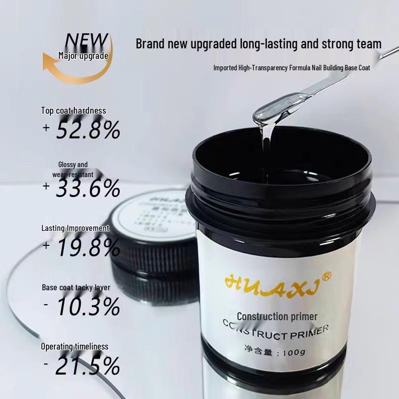 Large Capacity Painless UV Builder Gel for Nail Art - 100ml