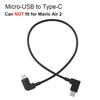 30CM Tablet Phone Type-C Micro-USB OTG Data Cable Adapter for DJI Spark Mavic Pro Air 2 Zoom Mini Drone Connector Hubsan Zino