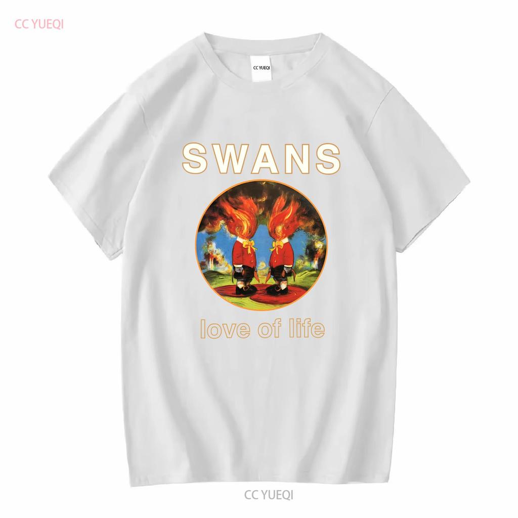 Swans Band Love of Life Track List T Shirt Full Size S 5XL BE2770 long or short sleeves vintage Washed designer clothes