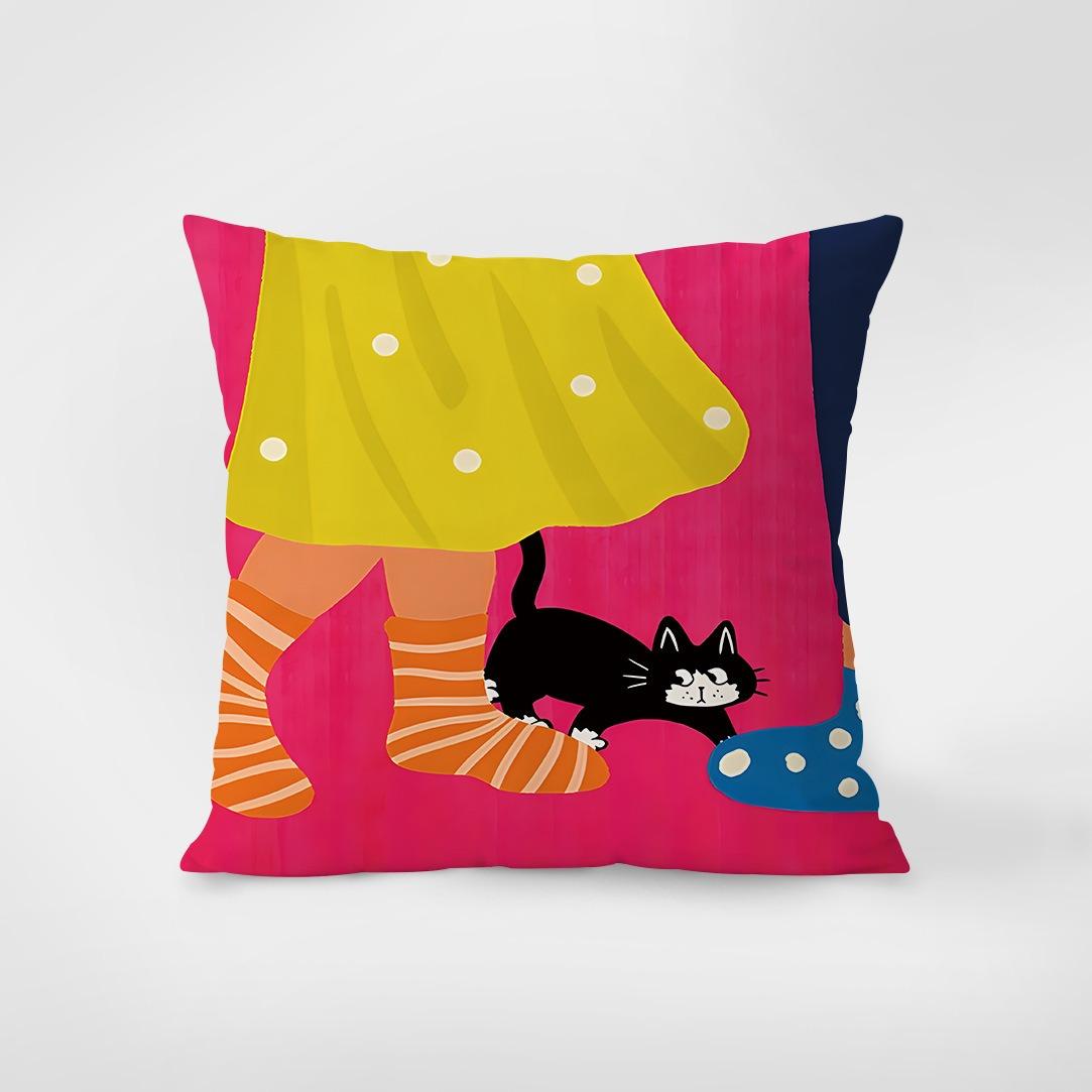 Abstract Simple Pillowcase Interior Decoration Office Living Room Home Pillowcase 40x40cm