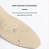 Women's Ultra-Thin Self-Adhesive Pointed Heel Insoles - Soft, Sweat-Absorbent, Breathable, Deodorant, Real Cowhide.