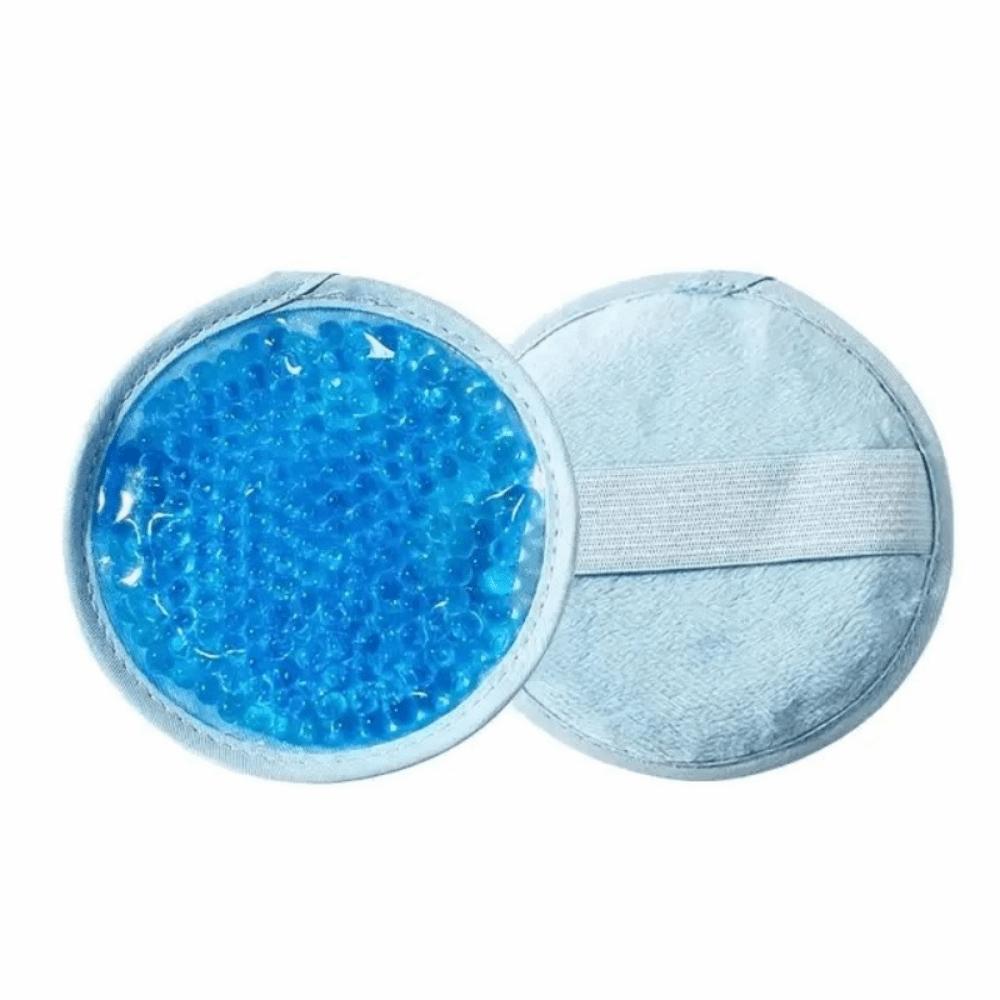 PVC Cold Pack Reusable Ice Bag Flexible Gel Ice Packs  Face Use синий