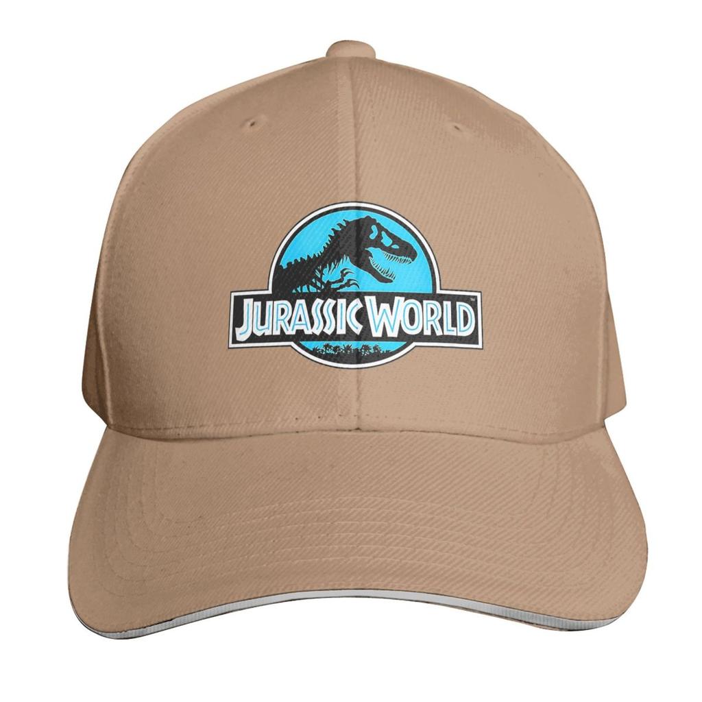 Jurassic World Rebirth Logo Dinozaury Film Czapka z Daszkiem Moda Codzienna Czapki Baseballowe Regulowany Kapelusz Hip Hop Lato Unisex Czapki Baseballowe