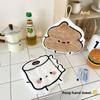 Funny Cartoon Hand Towel Hangable Thickened Hand Wipes Soft Absorbent Hand Cloth Kitchen