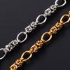 10mm Hiphop Tie a knot Link Chain Stainless Steel Necklace Bracelet High Quality Big Chain Necklace Punk Hiphop Jewelry