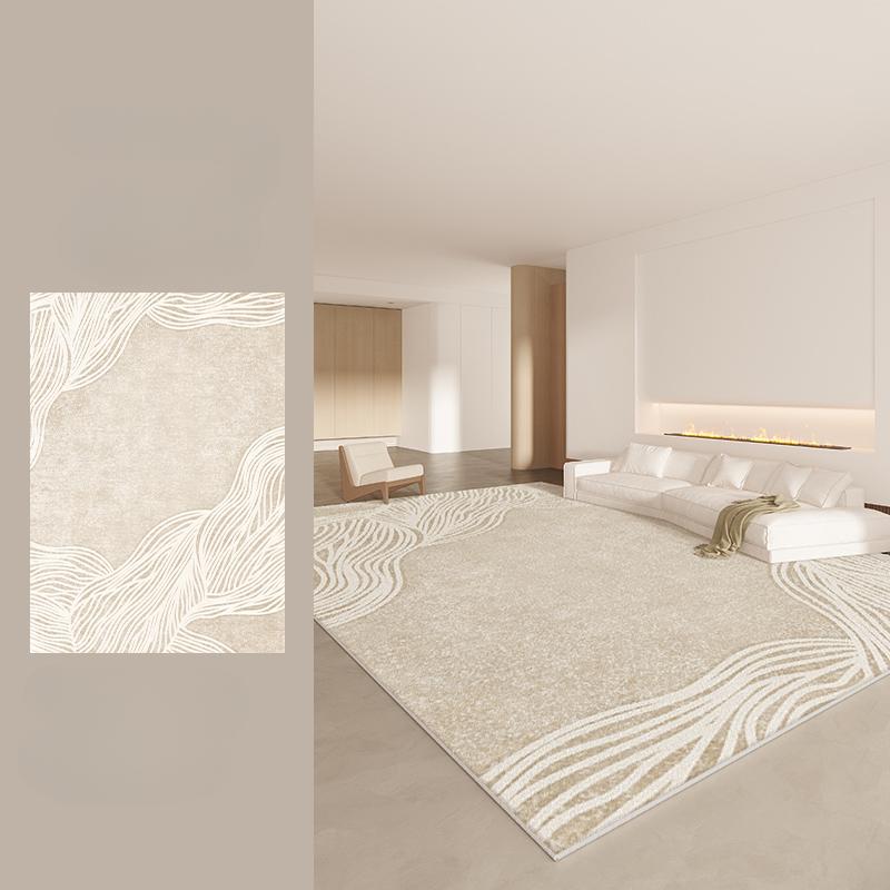 Cream Style Living Room Decoration Plush Carpet Large Area Rugs for Bedroom Home Thick Anti-slip Rug Fluffy Soft Study Floor Mat