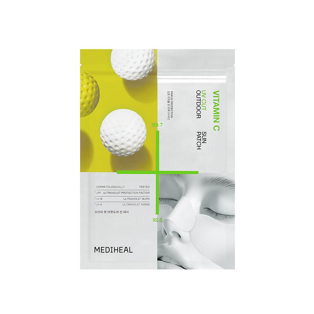 MEDIHEAL Защитный от солнца патч для улицы UV Cut 4 шт. Витамин С