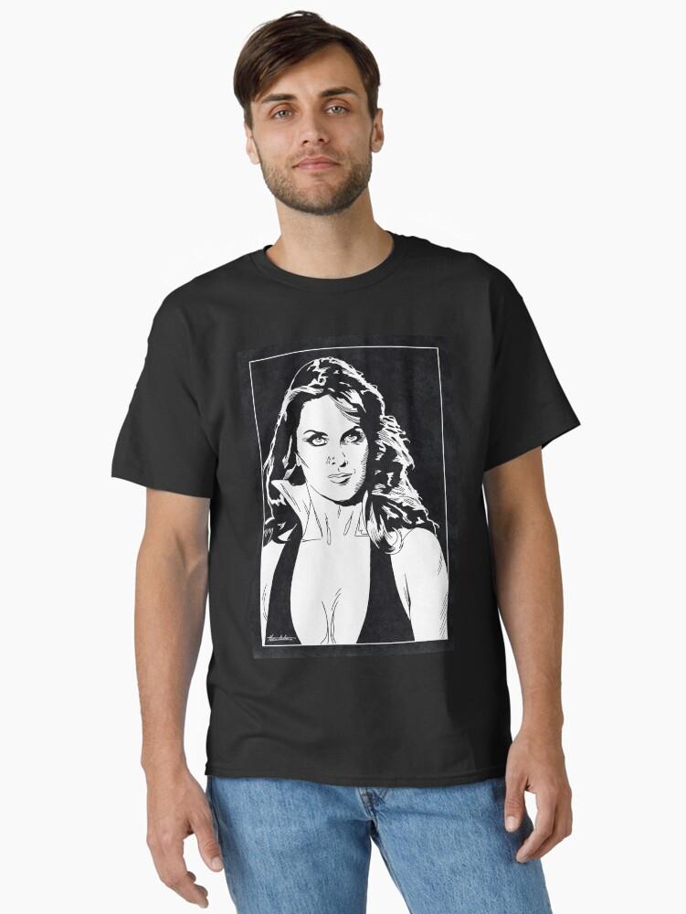 Stellaris STELLA STAR - Starcrash (Black and White) Classic T-Shirt