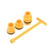 15Pcs/Set Car Accessories Fit Universal Vehicles Pour Oil Tool Spill Proof Coolant Filling Kit Plastic Filling Funnel Spout