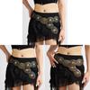 Fashion Tribal Girl Heart Patchwork Metal Belt With Double Ring Buckle For Casual Outdoor Wear