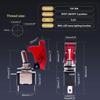 Twidec/3Pcs Rocker Toggle Switch 12V 20A Heavy Duty Racing Car Automotive Auto SPST ON/Off Toggle Switch Red LED Light Illuminated 3Pin with Red
