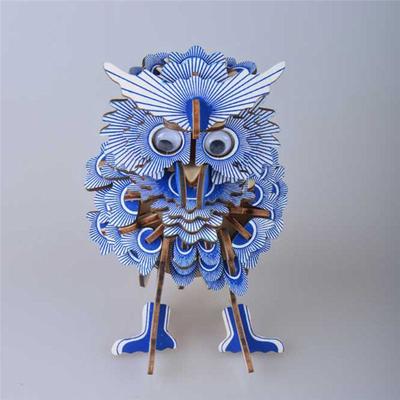 Wooden Puzzle Toy 3D Children Intellectual Toy Animal Model 