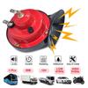 Ceyes Universal Loud Car Air Horn 12V Trumpet motorcycle Horn for Trucks Vehicle Horn Electric Snail Waterproof Alarm Kit 1pcs