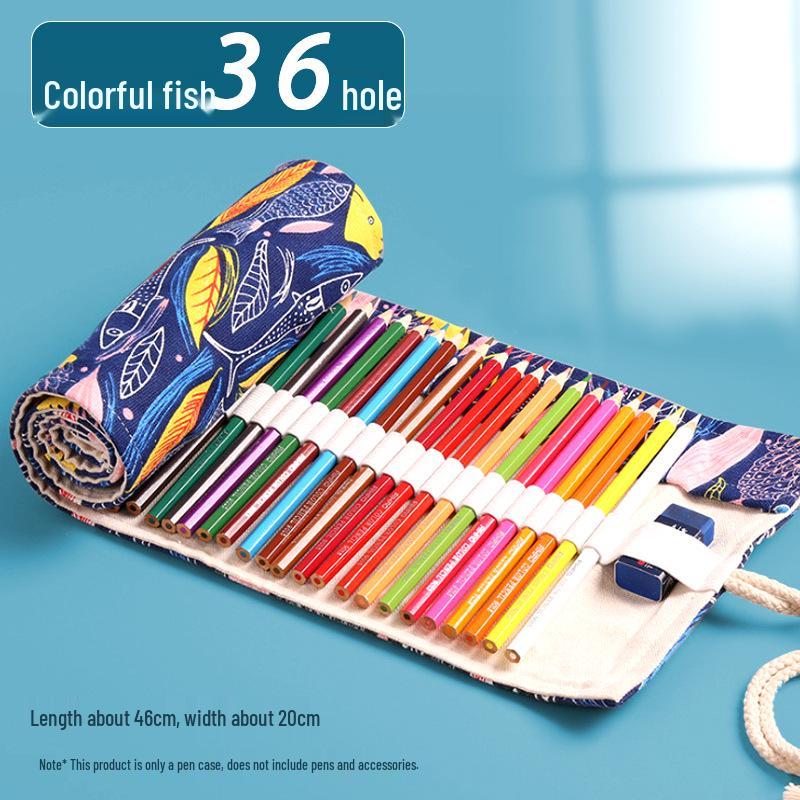 Large Capacity Dirt-Resistant Pencil Case - Stylish & Portable for Primary School and Art Supplies