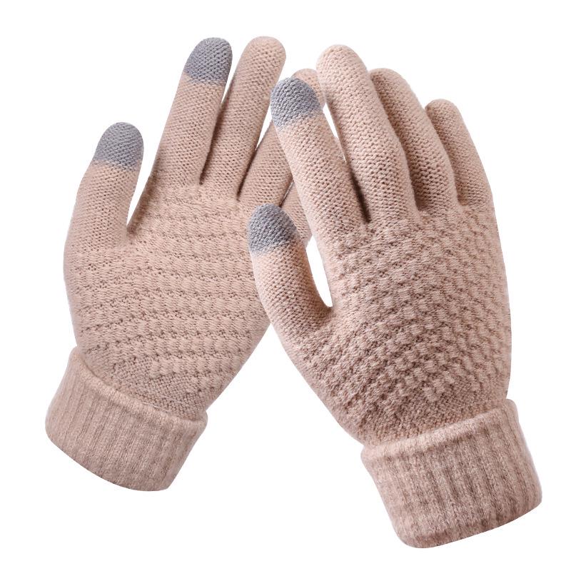 Creative New Touch Screen Gloves Winter Warm Knitted Touch Screen Gloves