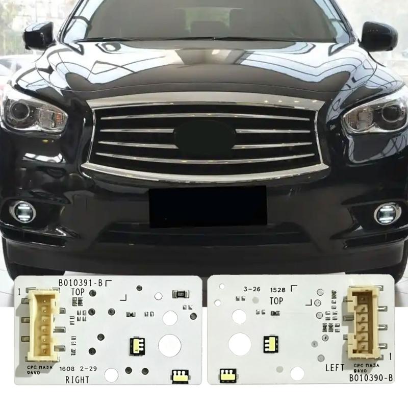 Front Lamp Board Repair Part B010390-B B010391-B for Daytime Running Light Maintenance and Vehicle Lighting Restoration Use Support