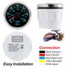7 Color Backlight 52mm Oil Temperature Gauge+Sensor 1/8NPT for Car Boat Marine 2" 52MM Oil Temp Meter Indicator 20~150 Celsius