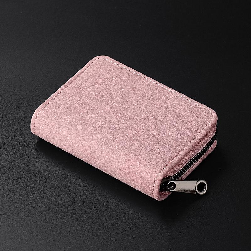 Portafoglio da uomo antifurto e portacarte ad alta capacità con più scomparti per carte, porta patente e portamonete.