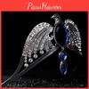 Elegant Blue Crystal Crown With Unique Eagle Design Ideal For Ravenclaw Accessories