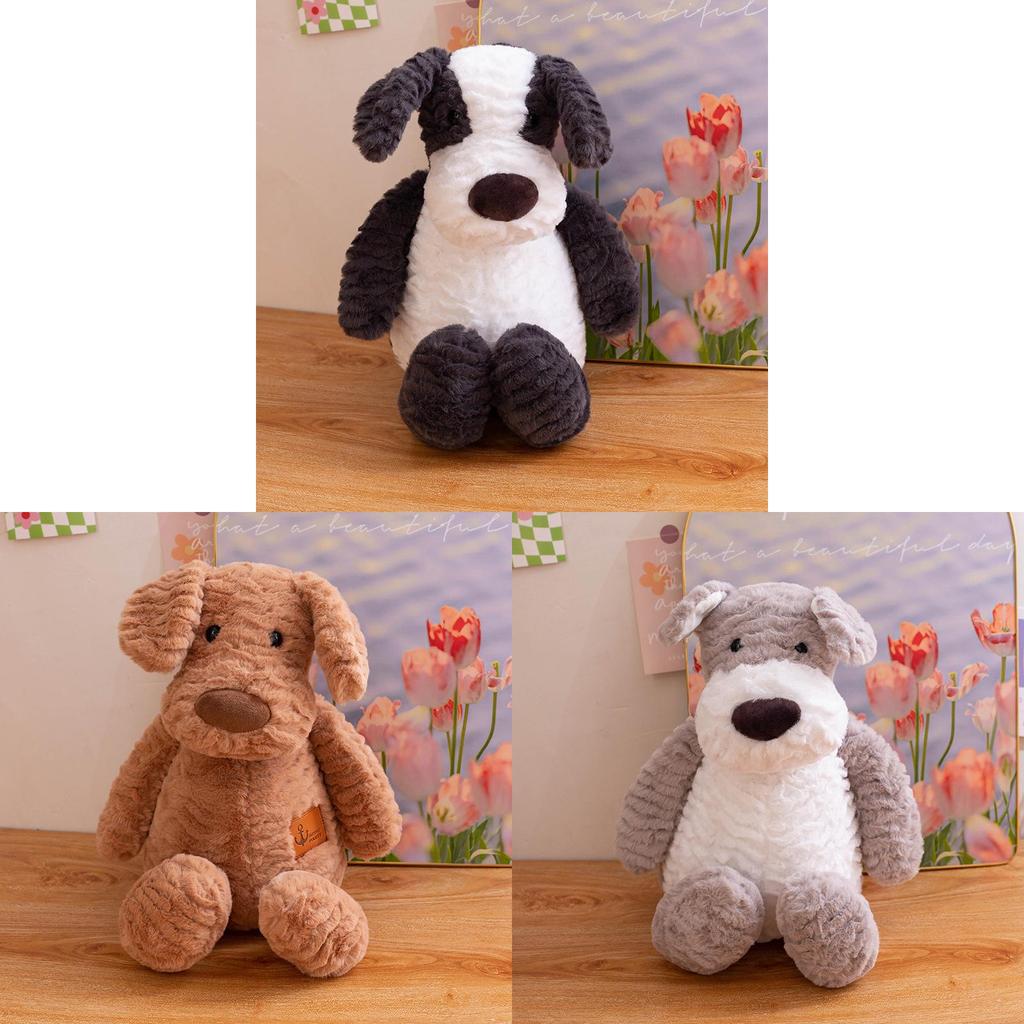Giocattolo Cane Peluche Con Imbottitura in Cotone PP Per Regalo Bambini E Comfort Durante il Gioco