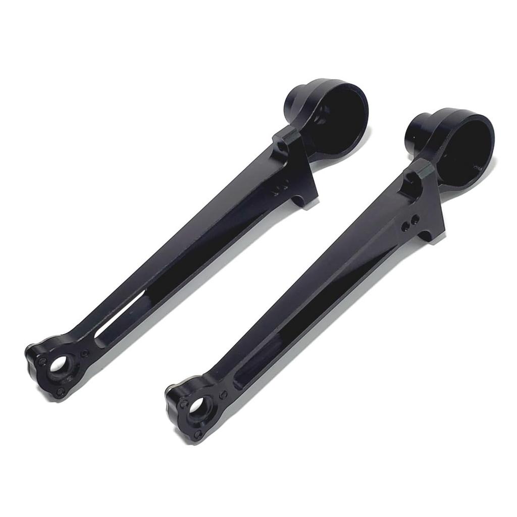 Aluminum Metal Rear Suspension Arms For Tamiya 58719 1/10 RC BBX BB01 High Performance 2WD Off-Road Buggy Metal Shock Tower Support Suspension Arms B