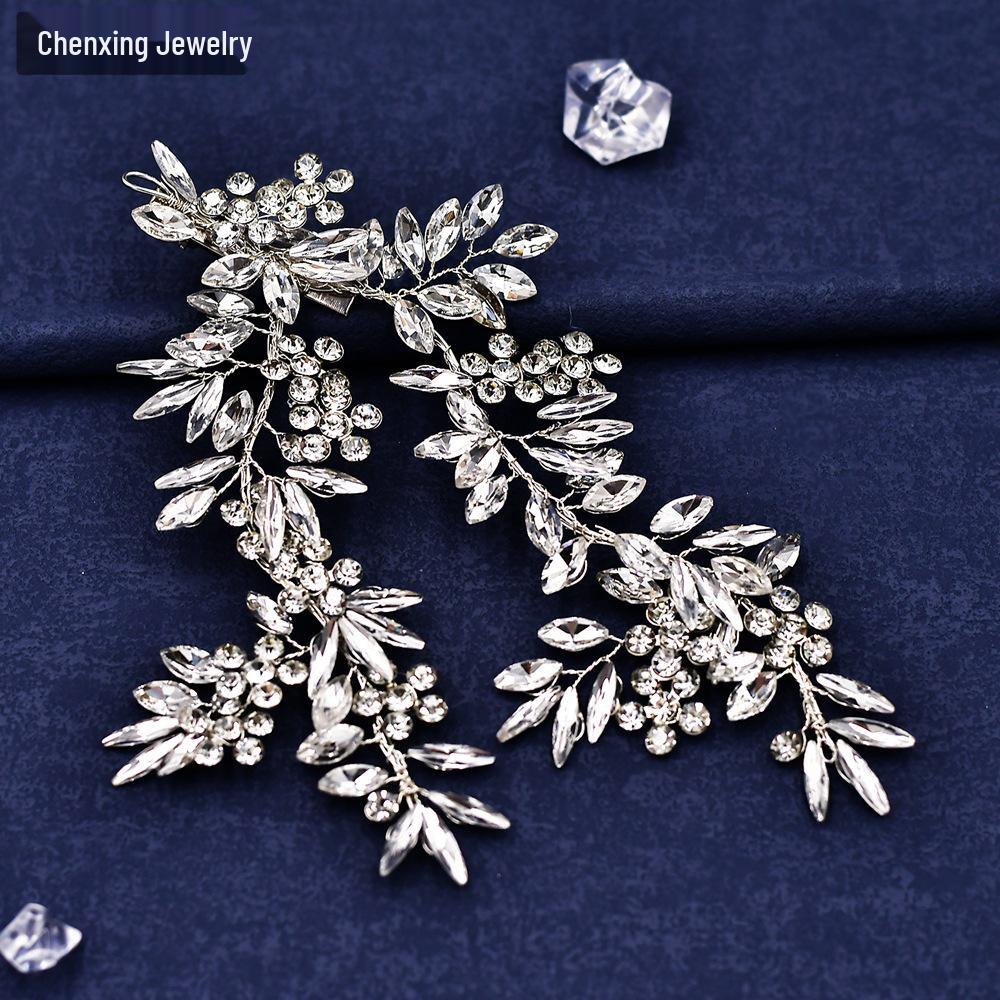 

Chenxing Bridal Rhinestone Elegant Bohemian Updo Hairpiece CP271