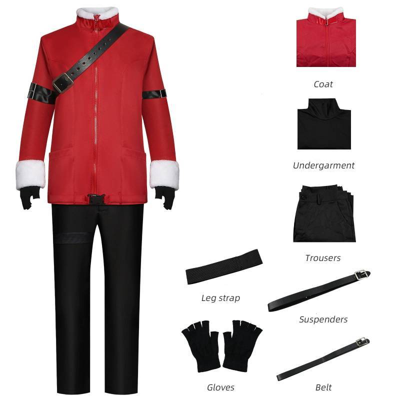 Frieren Beyond Journeys End Heiter Stark Cosplay Costume For Anime Role Play With Stretch Fabric