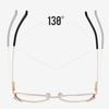 Pink White Frame Cat Eye Prescription Glasses Women Anti Blue Rays/Nearsighted/Presbyopic Bifocal Customized Spectacles Female