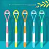 1Pcs Double Sided Tongue Scraper Brush for Oral Odour Cleaning and Fresh Breath Tongue Cleaner
