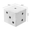You Shu Teddy Fleece Dice Ottoman