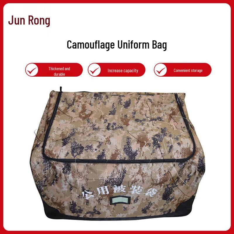 Junrong Large Capacity Camouflage Bedding Storage Bag
