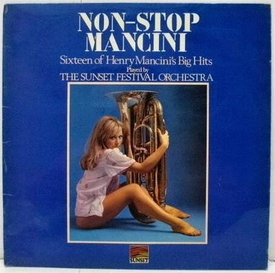 LP Record SUNSET FESTIVAL ORCHESTRA - Non-Stop Mancini SLS50345 Sunset Records 1973 UK New Age & Easy Listening Used