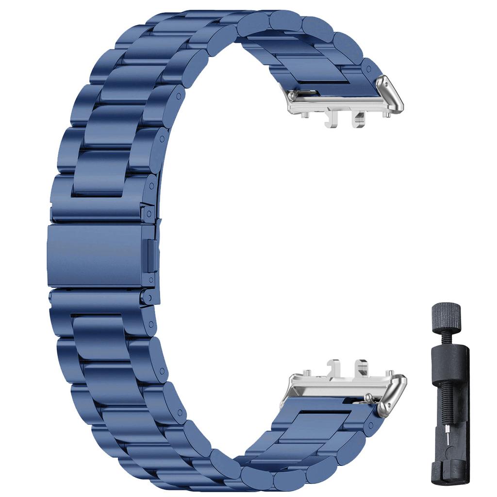 Stainless Steel Strap For Samsung Galaxy Fit 3 Metal Bracelet Luxury Bussiness Band For Samsung Galaxy Fit3 SM-R390 Accessories