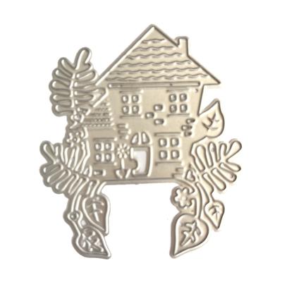 Metal Die Cuts Straw House Embossing Stencil Cutting Dies Card Making Scrapbooking Paper Craft DIY Template Handmade