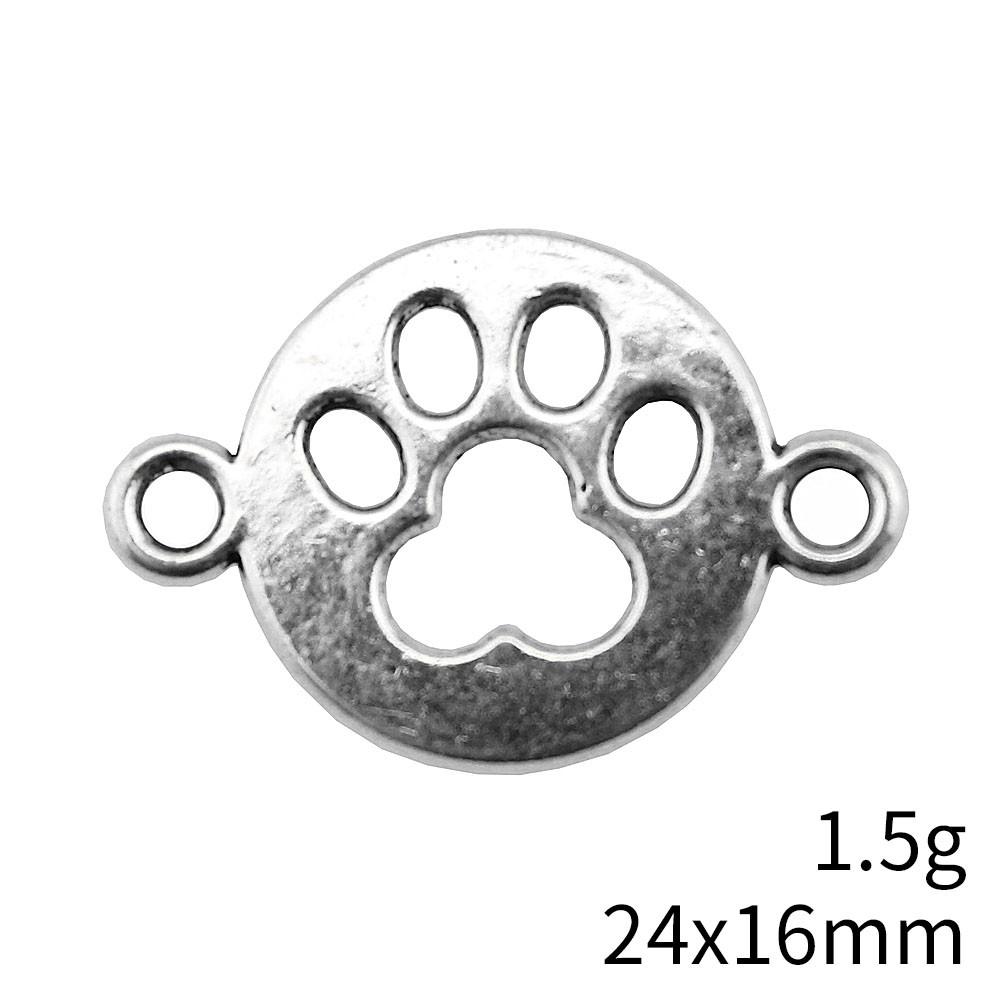 Back To School Charms Italian Bracelet Dog Paw Bear Paw Charms Pendant Clearance Sale Items Pendant Set