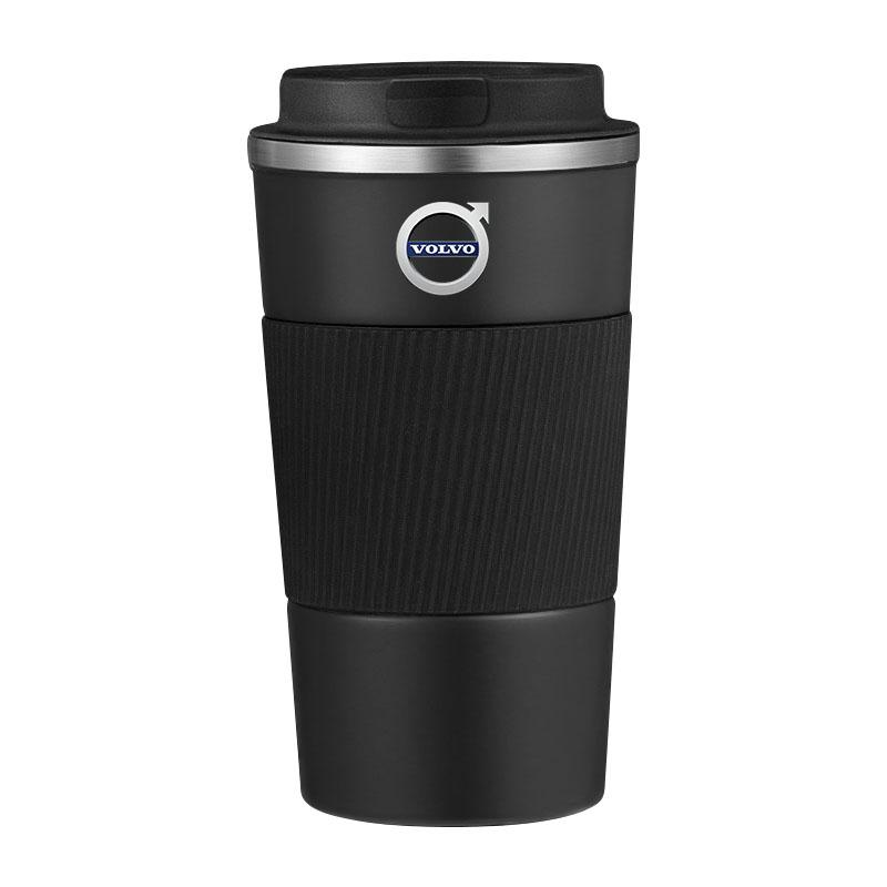 

For Volvo Rdesign XC90 S60 XC60 V70 S80 S40 V50 V40 V60 C30 S70 500ML Stainless Steel Coffee Thermos Bottle Thermal Mug Leakproof чёрный