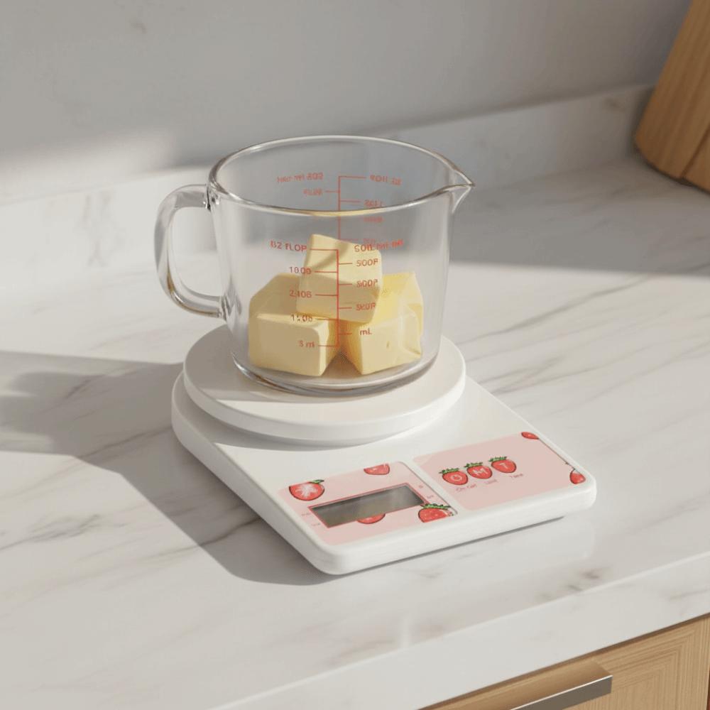Convertible Units Food Weighing Scale High Precision Cooking Scale  Recipe